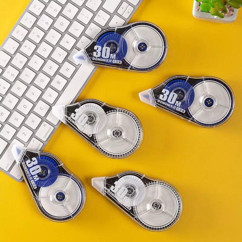 修正带大容量涂改带小学生改正带初中学生 够用1学期:30支装【共900米