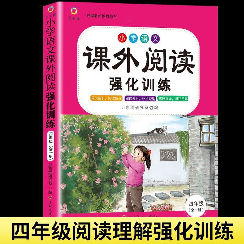 阅读理解专项训练书人教版三二一四五六年级上下册训练题课外强化 二年级小学语文课外阅读强化训