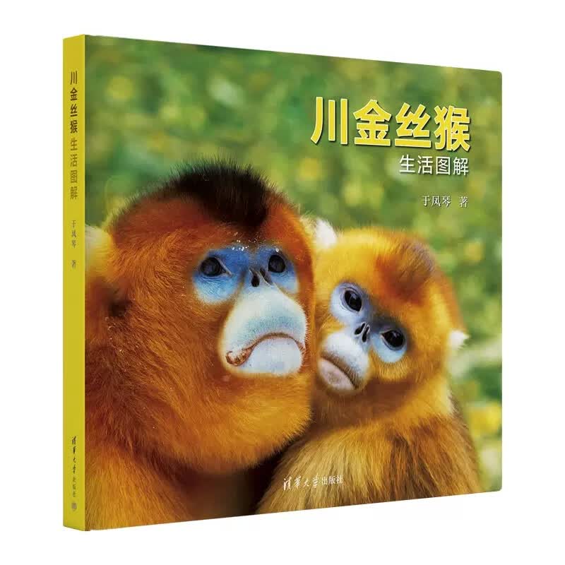 现货速发 川金丝猴生活图解 于凤琴清华大学出版社9787302619734