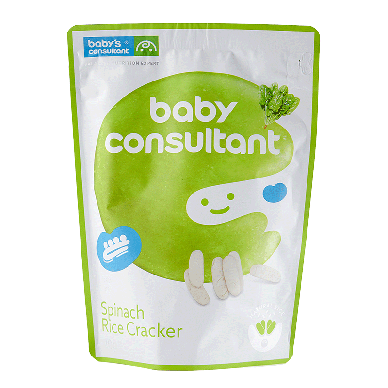 宝贝顾问米饼宝宝零食干韩国进口4口味组合入口易溶 原味*1+南瓜*1+苹果*1+菠菜*1