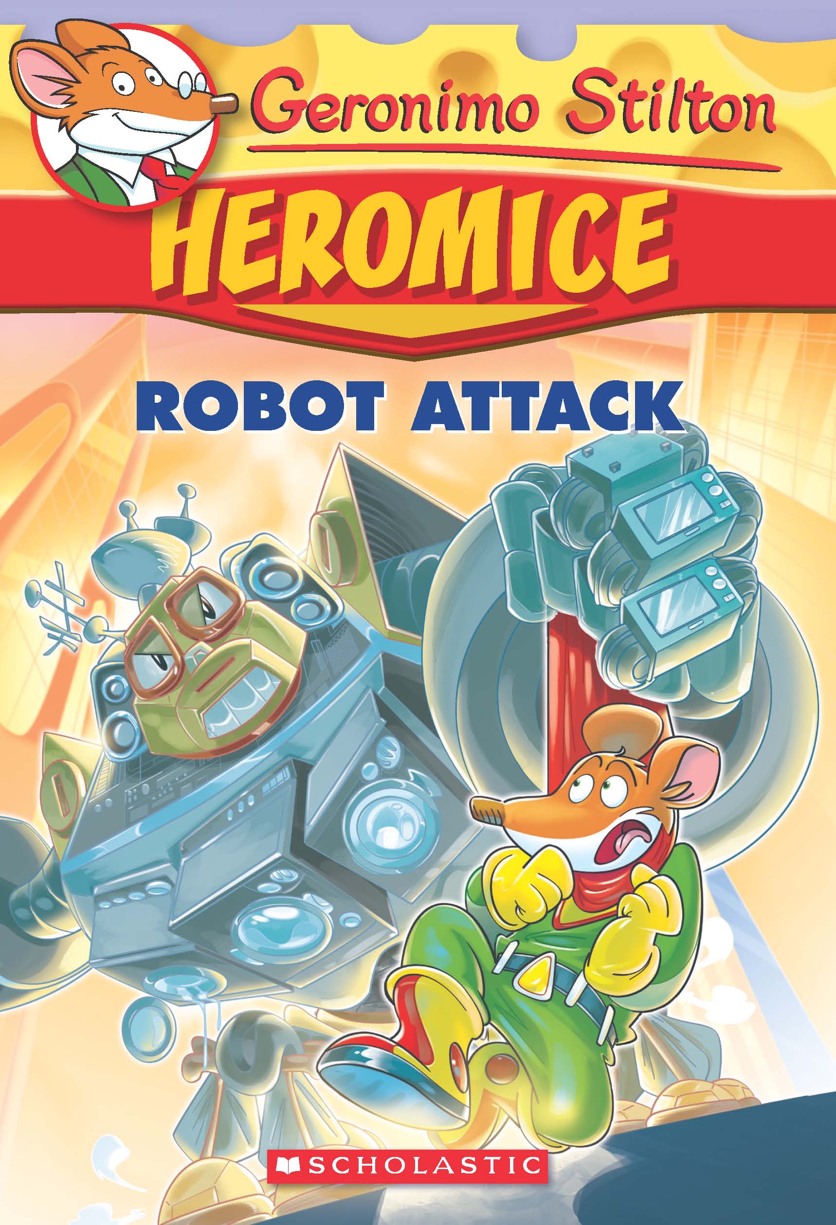 Geronimo Stilton Heromice #2: Robot Attack 进口故事书