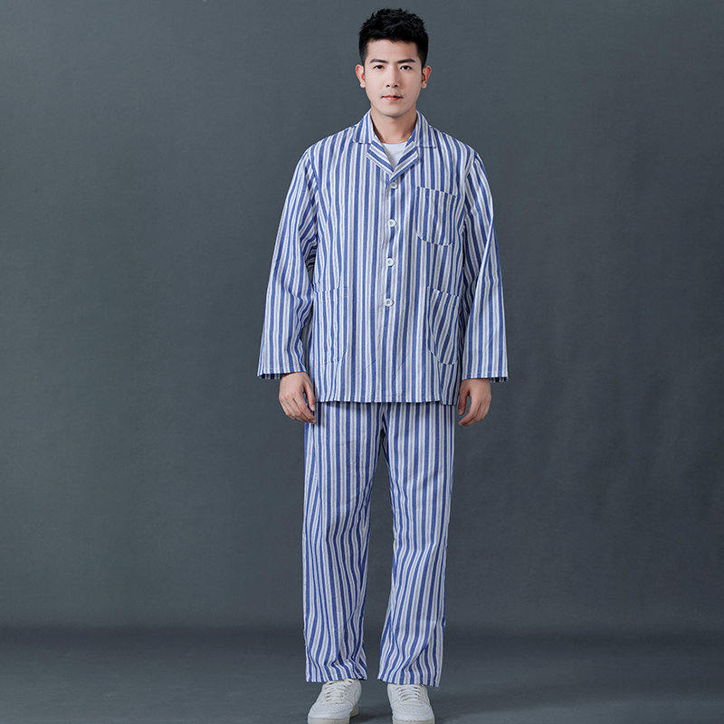 诚墨(chengmo)纯棉病号服分体病员服男女套装夏医院患者服卧床护理