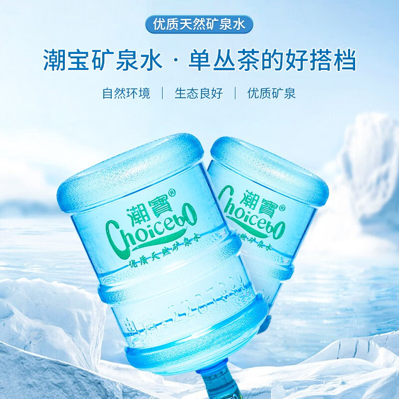 潮宝(choicebo) 潮宝凤凰镇单枞专用矿泉水潮宝潮州直发 泡茶水18.