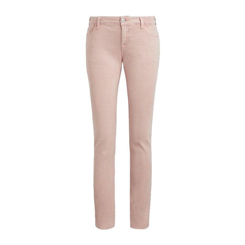 armani女士纯色简约休闲牛仔裤3g2j23nsbz奢饰品潮牌 粉色 欧码26