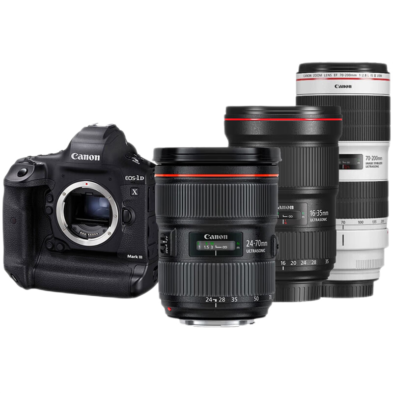 佳能(canon)eos-1d x mark iii 1dx3 全画幅单反相机 (16-35 2.
