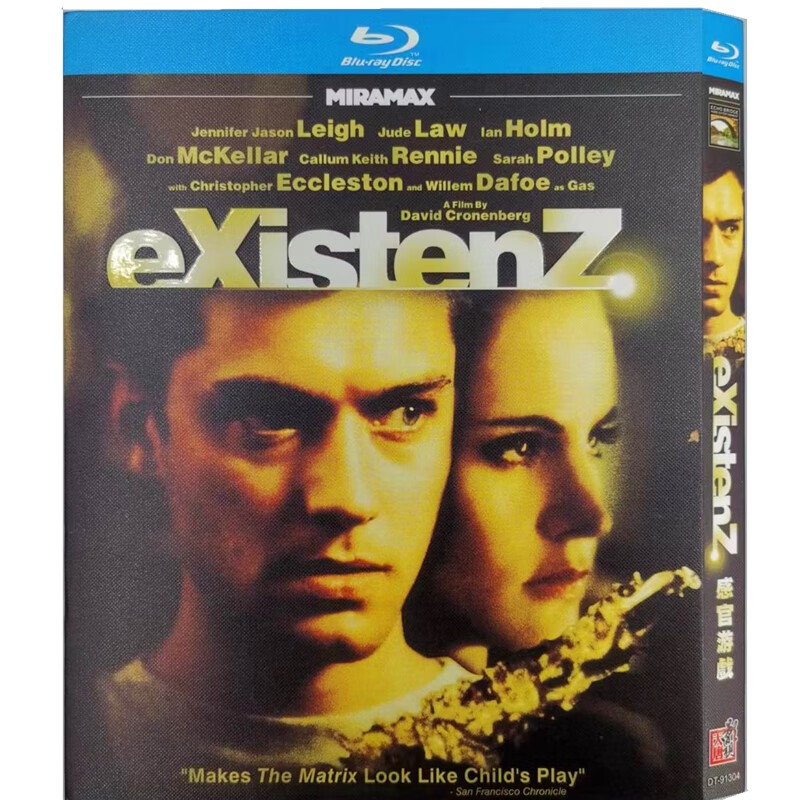 感官游戏 x接触 bd高清1080p大卫柯南伯格科幻惊悚电影蓝光碟片