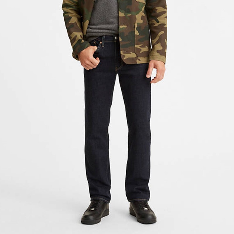 levis李维斯 经典514系列 春夏时尚新款休闲直筒修身牛仔裤 藏蓝