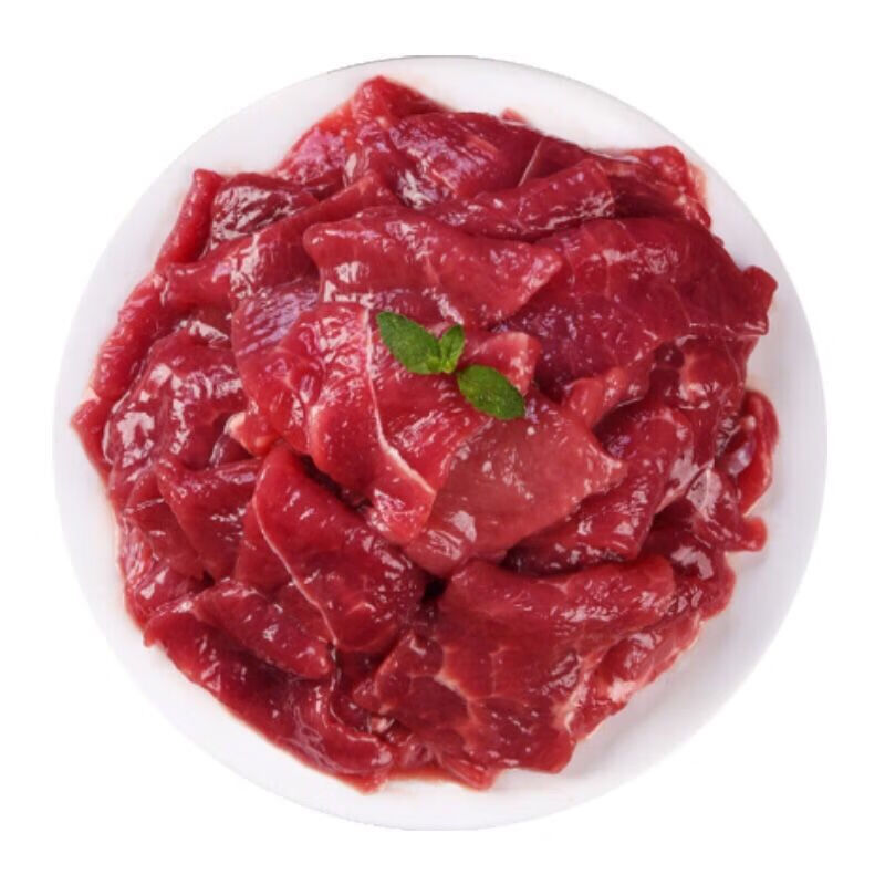 4斤牛肉片鲜牛肉牛肉条黑椒牛柳烧烤牛肉片牛里脊2斤 牛肉片2斤