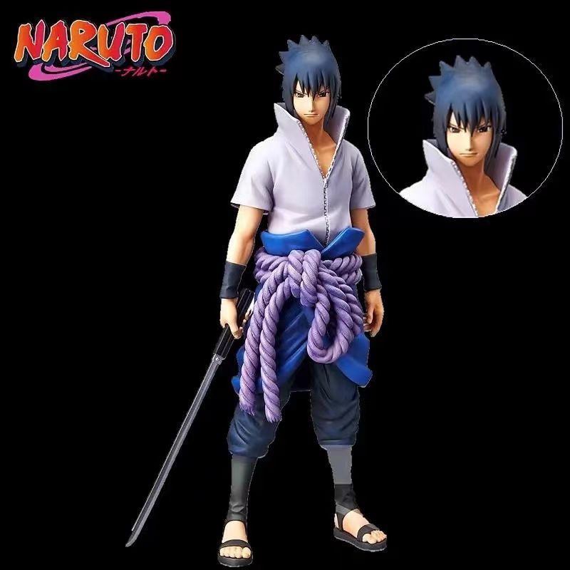 万代(bandai)【带彩盒优质版】成年佐助火影忍者宇智波佐助手办模型