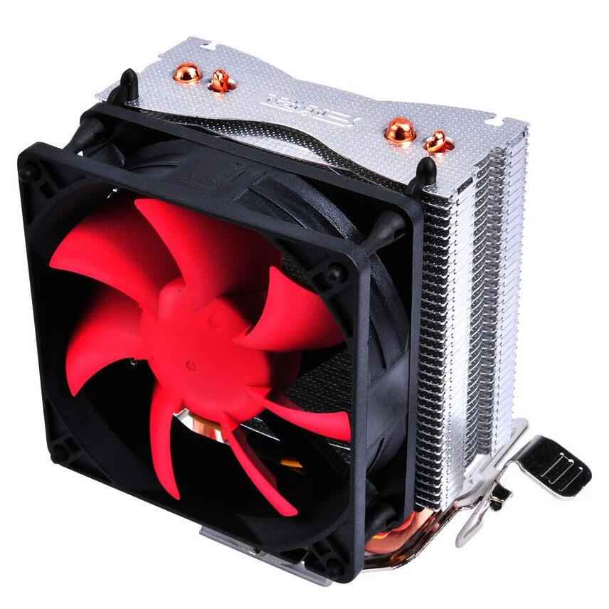 九州风神（DEEPCOOL）原装拆机 九州风神 超频三红海mini 双铜管 CPU散热器 风扇 AMD I 红海mini8CM AMD扣具 +硅胶