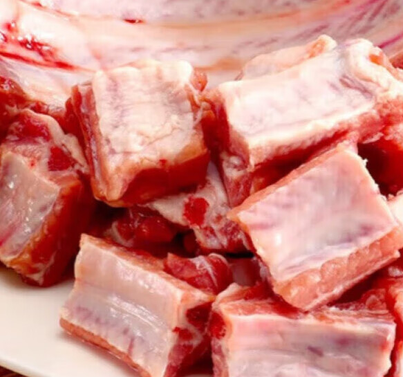 苏墨新鲜排骨猪肋排土猪仔排黑猪肉农家三斤小排 3斤