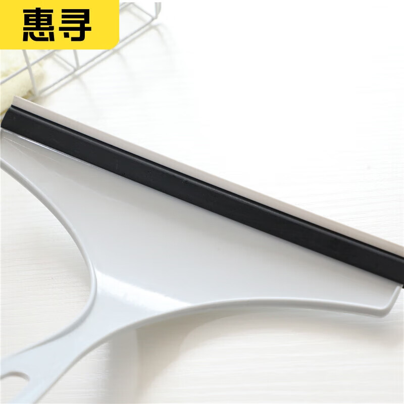 惠寻软胶玻璃刮水器玻璃刮子汽车浴室地板瓷砖窗户清洁工具刷刮水板 颜色随机【1只装】