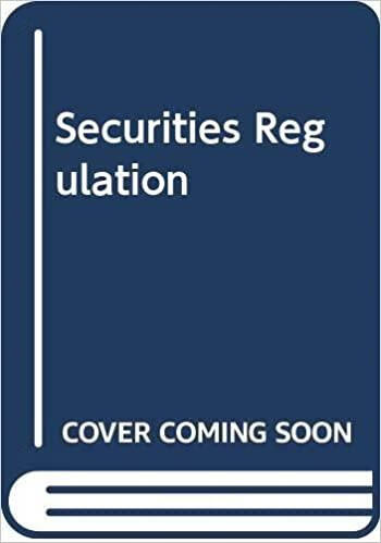 预订securities regulation