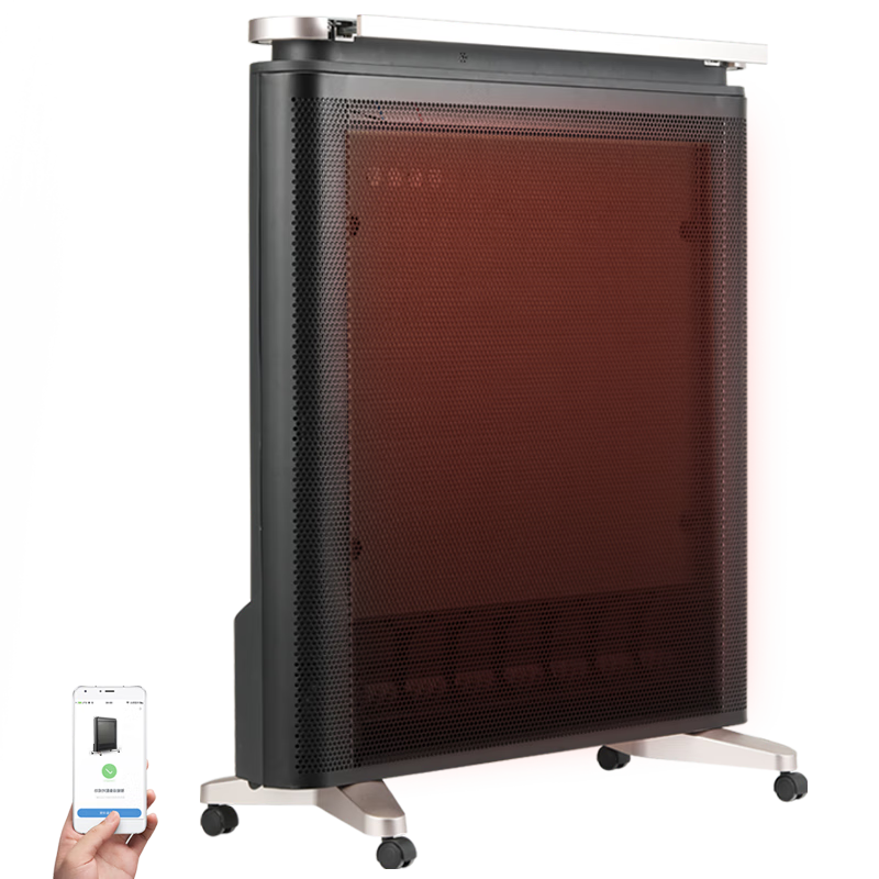 GREE 格力 取暖器家用节能省电暖气遥控WIFI取暖气无光防烫电热膜速热电暖器NDYP-X6021B