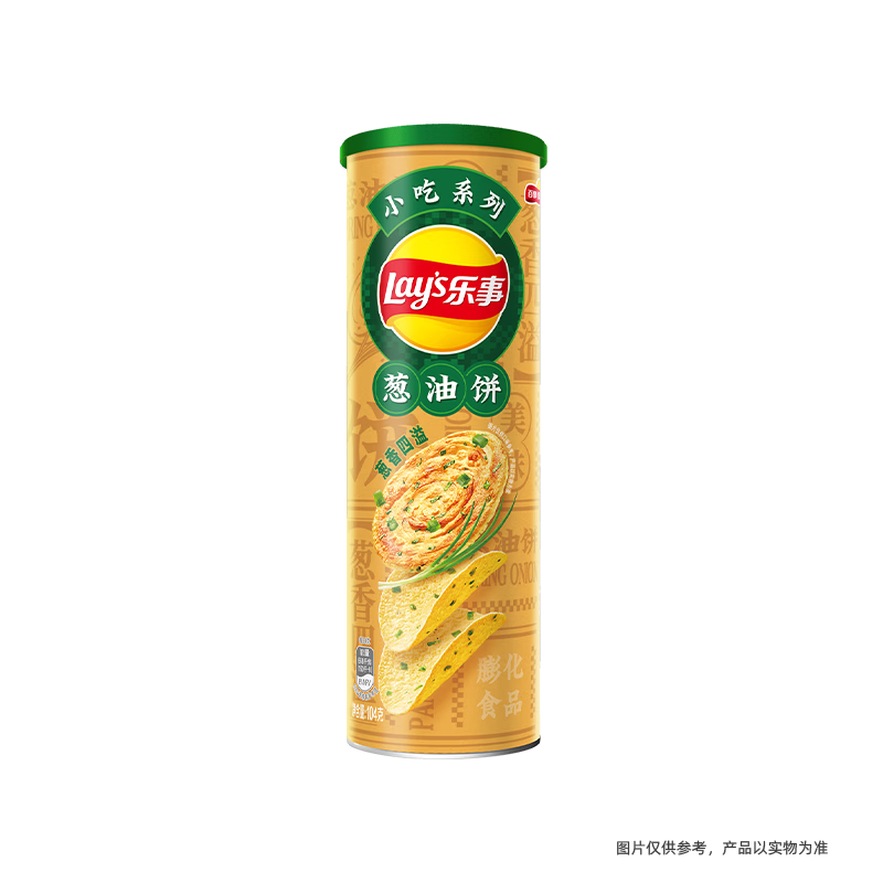 乐事（Lay&apos;s）薯片 小吃系列 葱油饼 104克 2.9元 山西河北有货 - 特价的