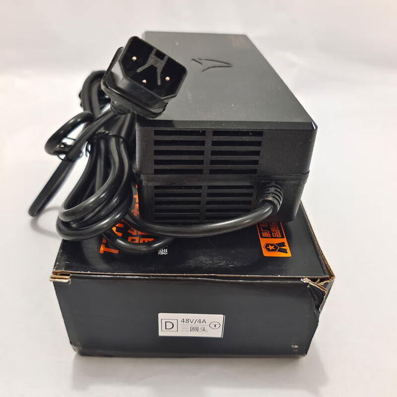 雅迪快充冠能版石墨烯铅酸电池充电器48v60v72v23a24a快充10 48v4a