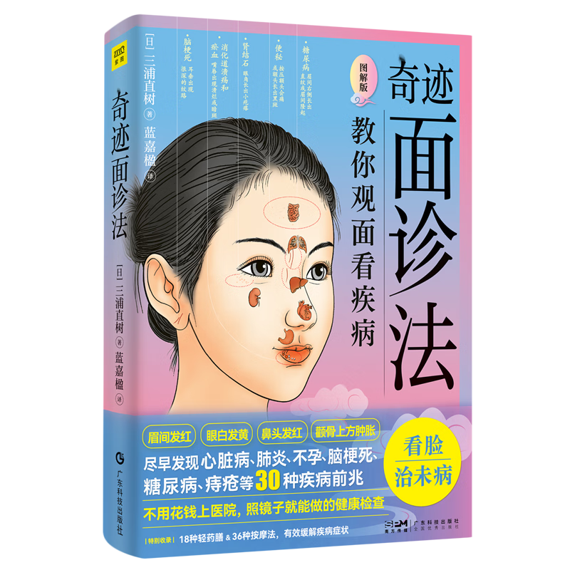 奇迹面诊法(教你观面看疾病图解版)