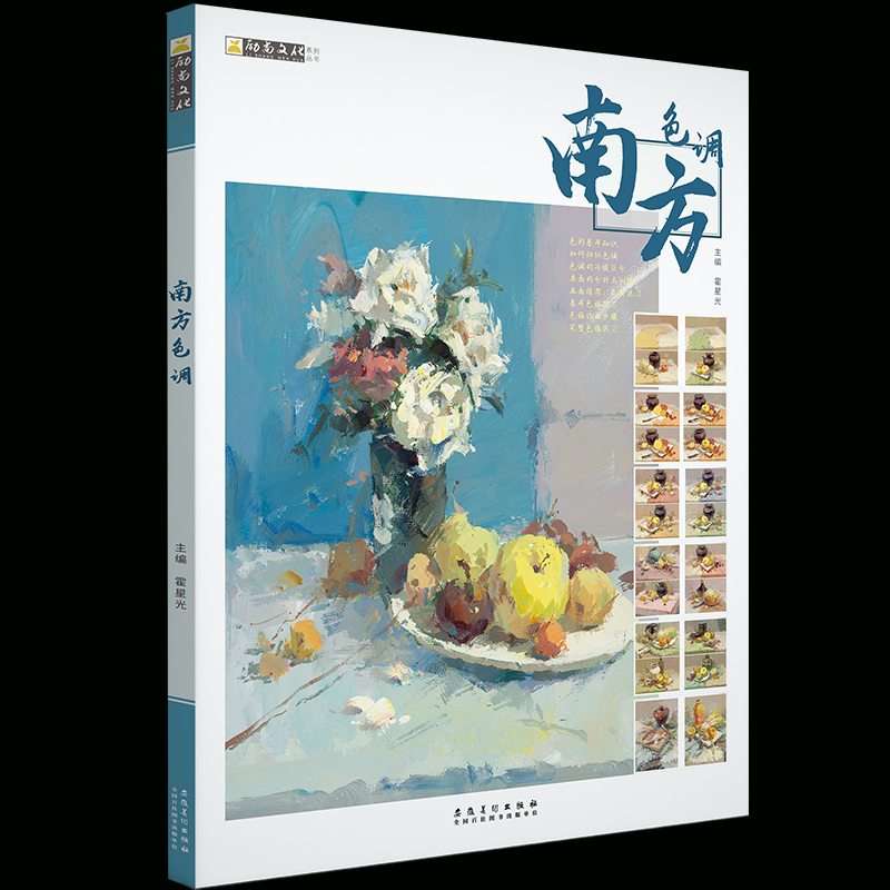 水粉画色彩静物临摹范本书小色稿冷暖色调黑白灰训练范画对临写生照片