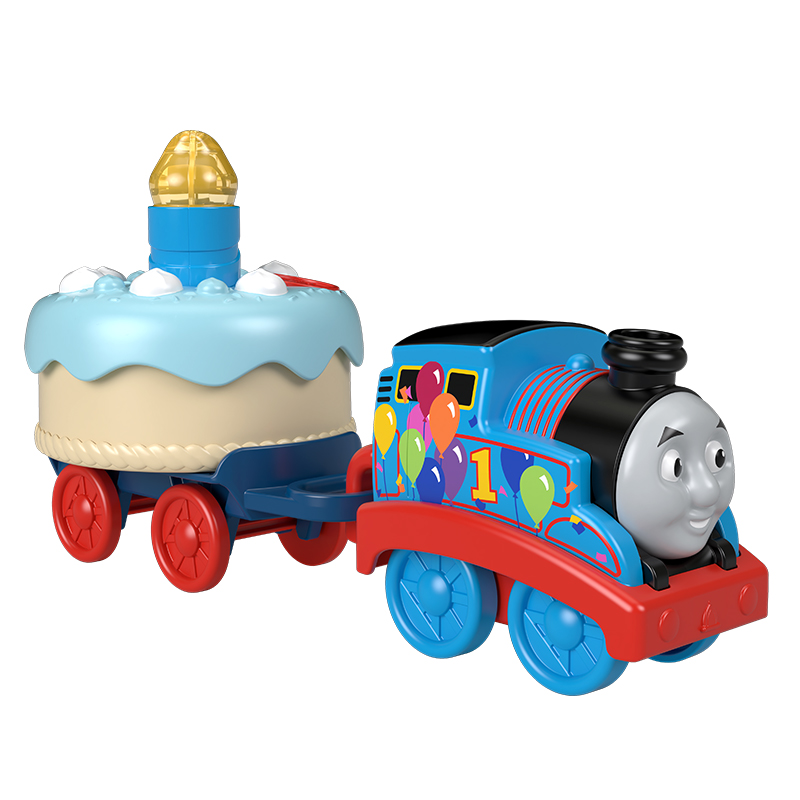 托马斯和朋友小火车儿童玩具女孩男孩生日礼物火车模型火车头玩具-生日蜡烛蛋糕GPD82 儿童节礼物