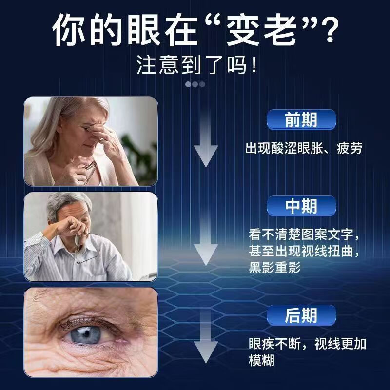 奈力士进口蓝莓叶黄素成人中老年专用成年人吃搭护眼片视力模糊不清胶囊 7瓶（买5发7瓶）加强装