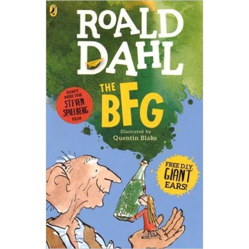 现货 进口英文原版 roald dahl:the bfg 好心眼儿巨人/圆梦巨人电影