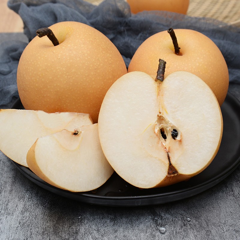 佑嘉木（BlessedWood）正宗山东莱阳秋月梨梨子水果送礼 净重4.5斤普通装