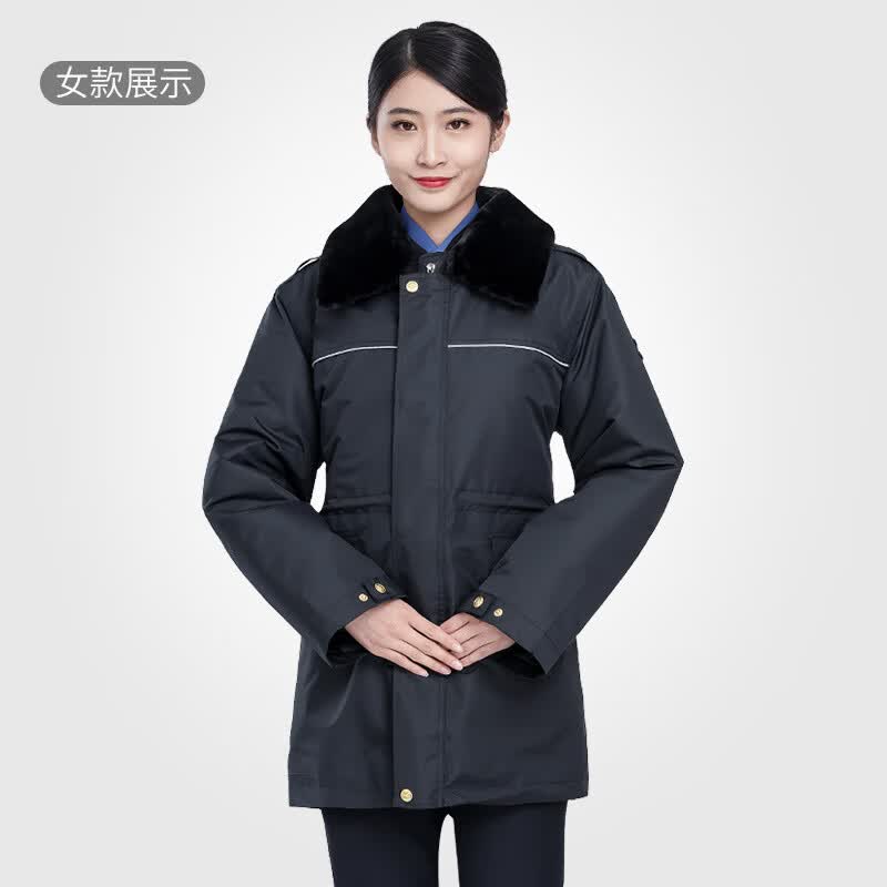 语禾恬城市管理执之法制服城管衣服秋冬新款工作服防寒大衣加厚保暖