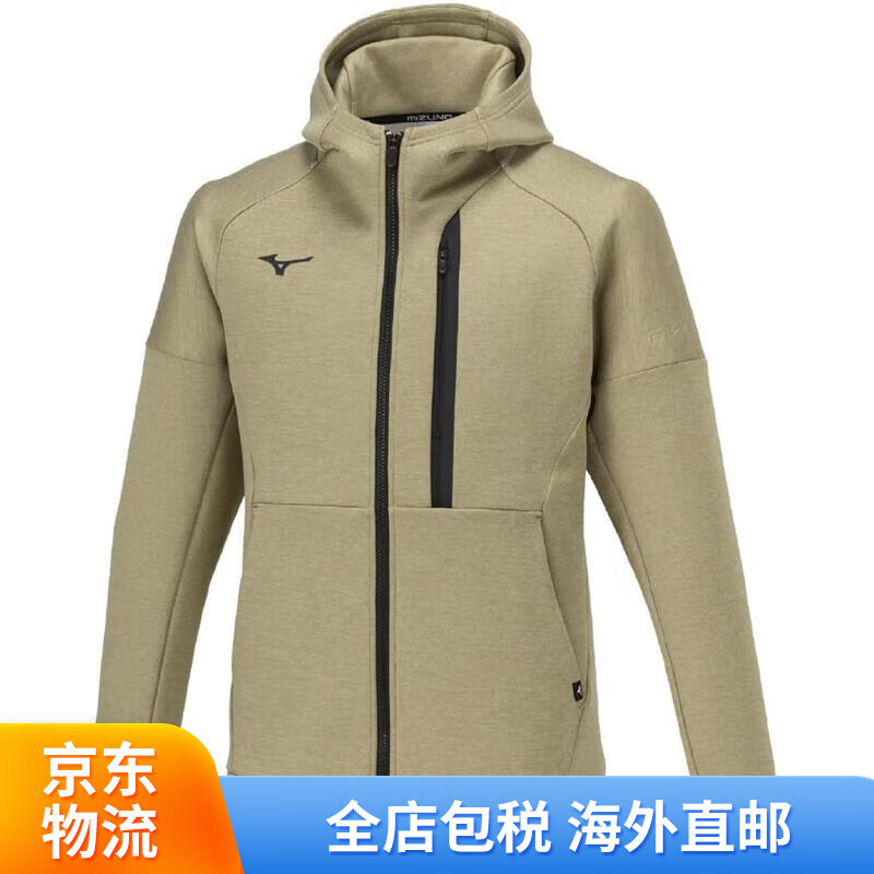 美津浓【日本直邮】美津浓mizuno男士休闲运动外套 连帽 32mca050保暖