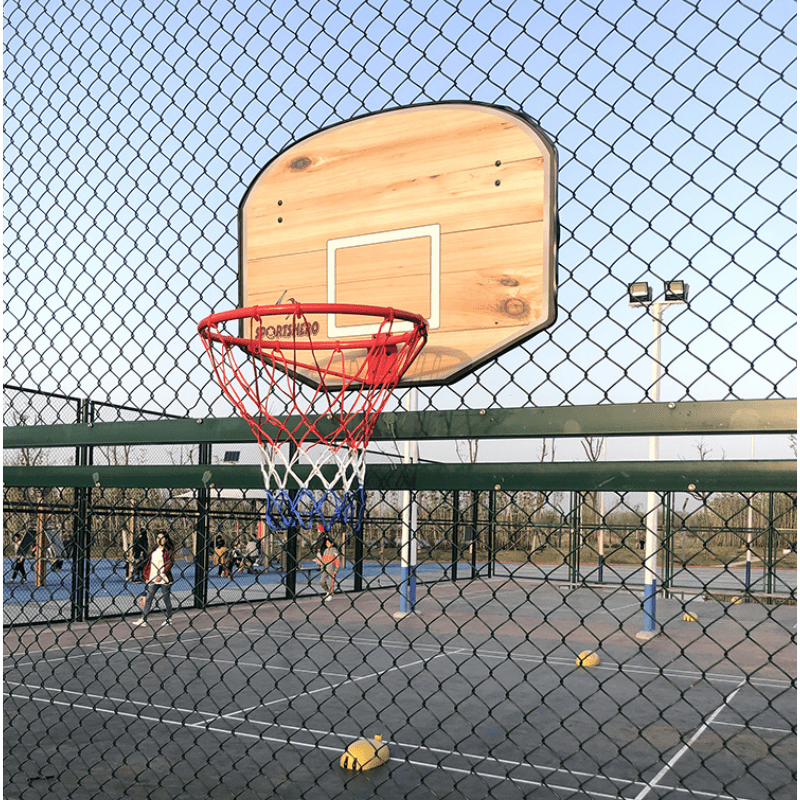 韬量 挂式篮球架篮球板儿童篮球框木质篮板铁篮框直径45cm可用标准球