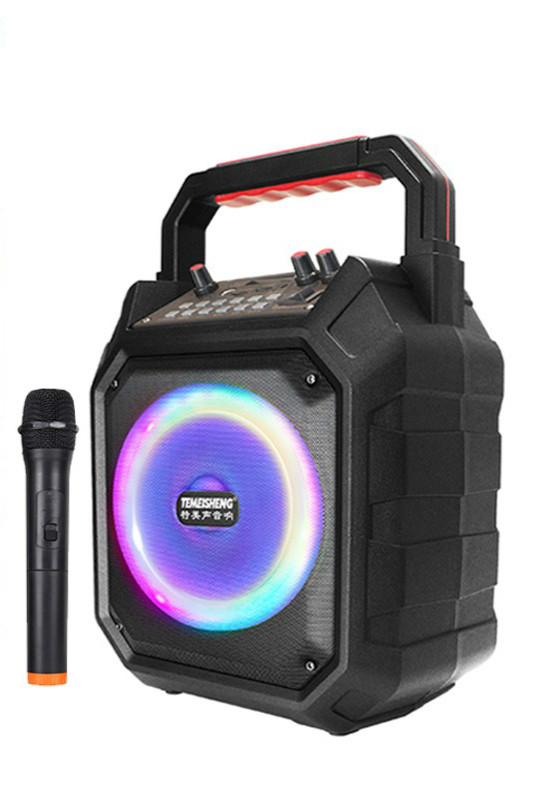 特美声(temeisheng)a6-7手提广场舞音响户外家用k歌便携蓝牙音箱带