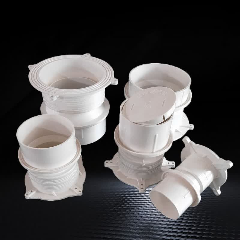 善集昌pvc50预埋套筒75水管止水节110塑料套管160地漏预埋件200预埋
