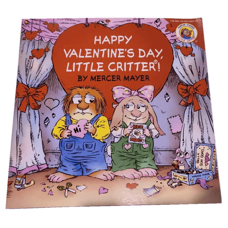 现货 小毛人 情人节快乐 英文原版 little critter : happy valentine
