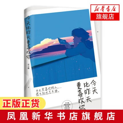 今天比昨天更喜欢你 一笔写尽青春的温暖和美好 青春文学言情情感小说