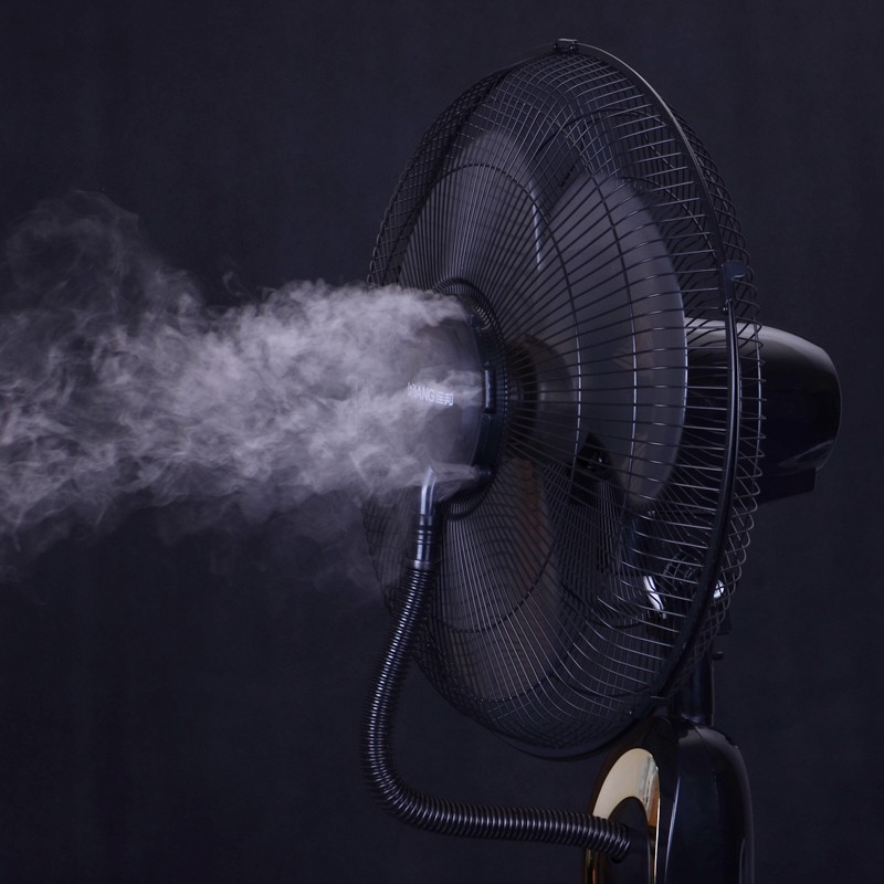 西联电风扇喷雾风扇家用落地扇加水风扇雾化扇加湿扇静音遥控电扇加冰