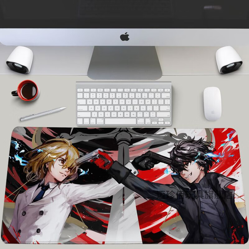 异闻录周边手办鼠标垫persona 5超大p5r电竞加厚大二次元桌垫 31号图