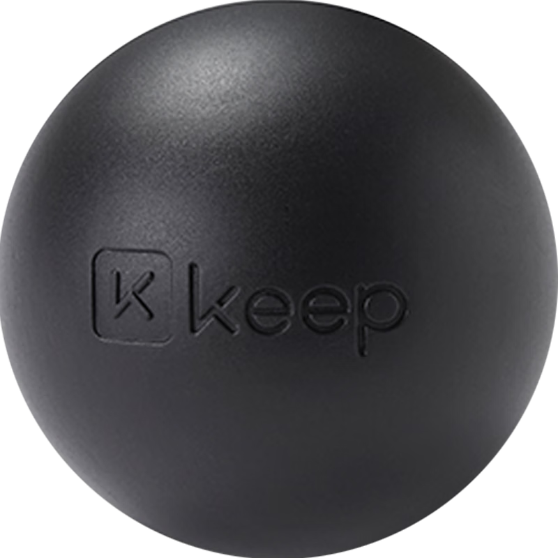 Keep 筋膜球 瑜伽按摩球 深层肌肉放松球 健身训练手球 黑色