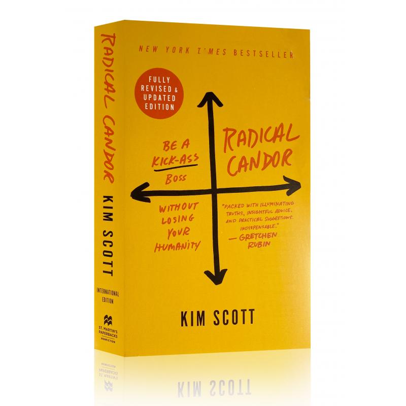 MWXJ 英文原版 彻底坦白 美版简装Radical Candor : Be a Kick-Ass Boss Without Losing Your Humanity