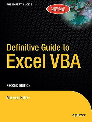 预订 definitive guide to excel vba