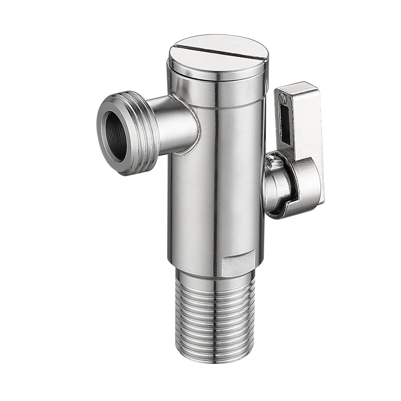 扑哩扑剌304不锈钢智能马桶4转6分三角阀带滤芯滤网卫生间大流量之水