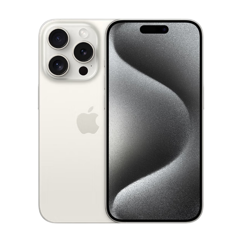 Apple 苹果 iPhone 15 Pro 5G手机 128GB 白色钛金属