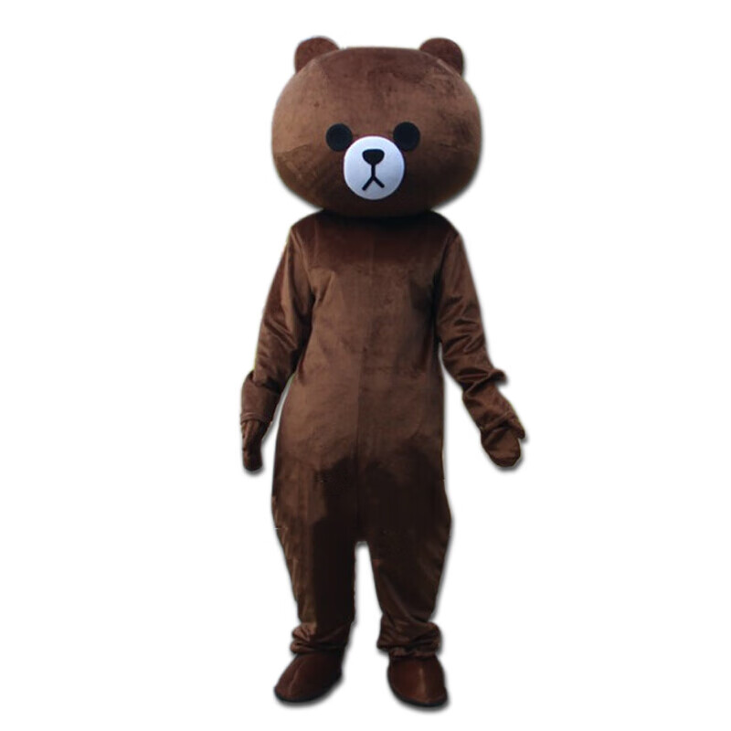 爱维逸网红熊人偶服装套装发传单求婚生日卡通玩偶服户外行走装饰道具