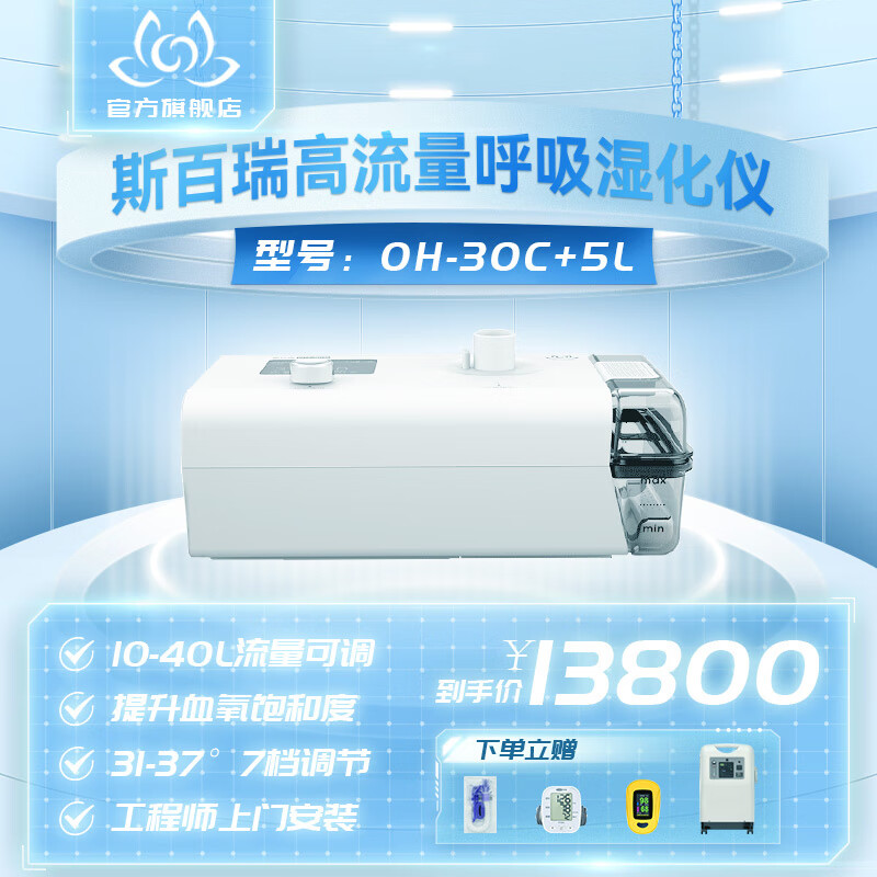 斯百瑞呼吸机评测:价格走势稳定,优秀的质量和服务