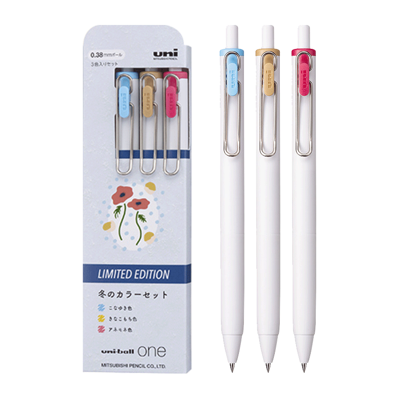 uniUMN-S-38小浓芯按动中性笔价格走势及评测