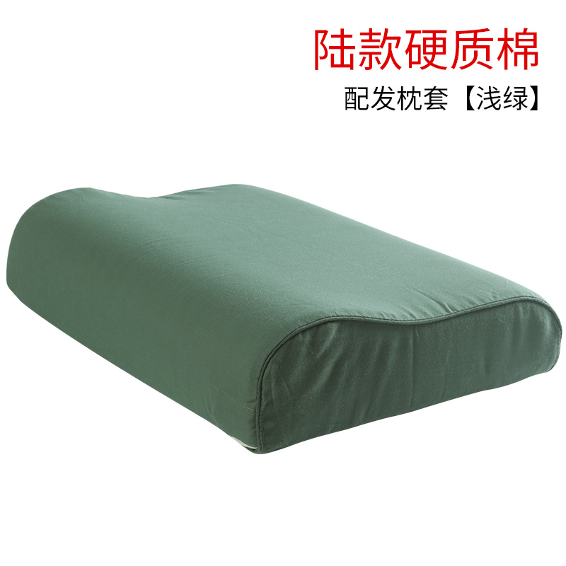 军用品枕头07式军枕头单人枕头04枕头06海陆空枕套学生护颈枕芯 路