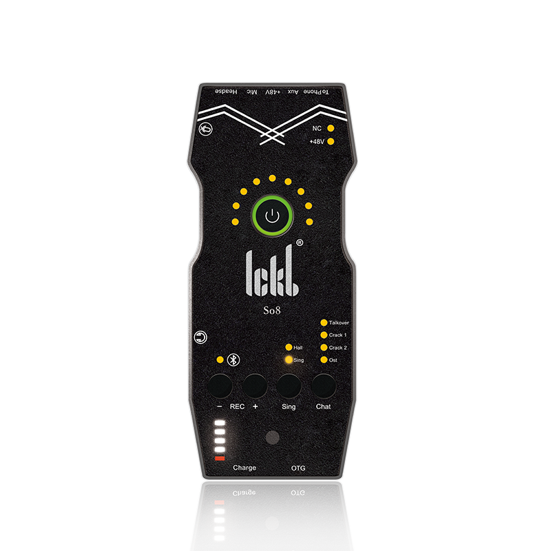 so8 声卡手机电脑室内户外通用网红主播直播唱歌录音k歌专业音频设备