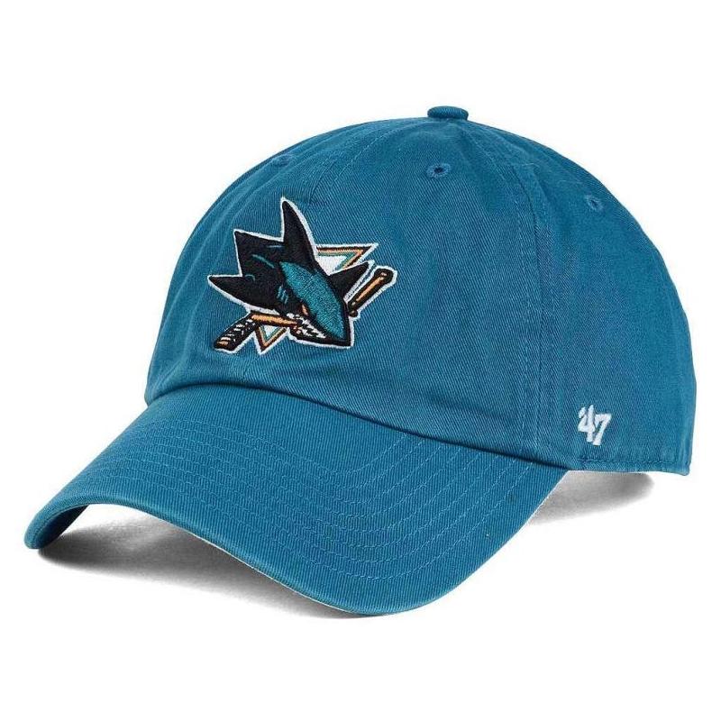 美职棒(mlb)47男士帽子鸭舌帽休闲刺绣弯檐简约日常san jose新款