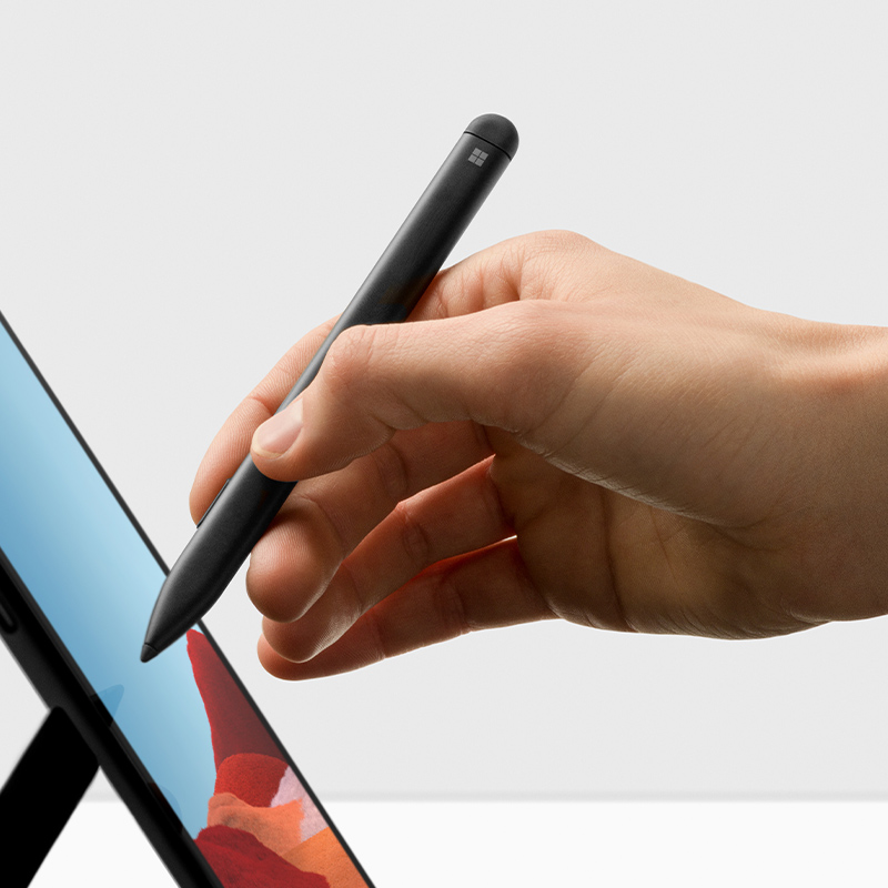 微软(Microsoft) Surface Pro/GO/laptop/book原装触控笔【盒装】 Surface 超薄触控笔2代【支持充电】