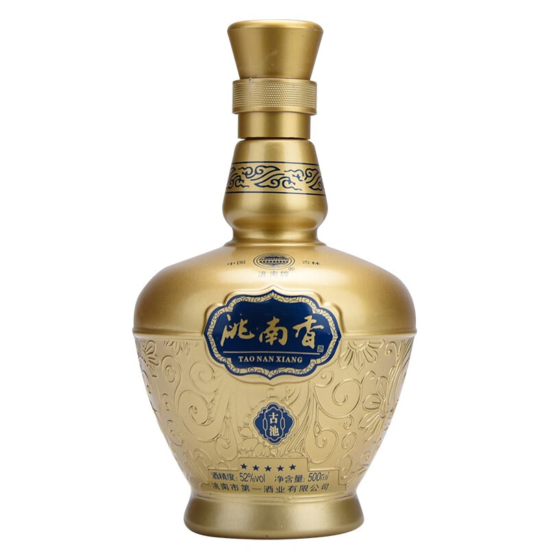 洮南香白酒52度古池浓香型粮食酒高度东北名酒送礼 52%vol 500ml 1瓶