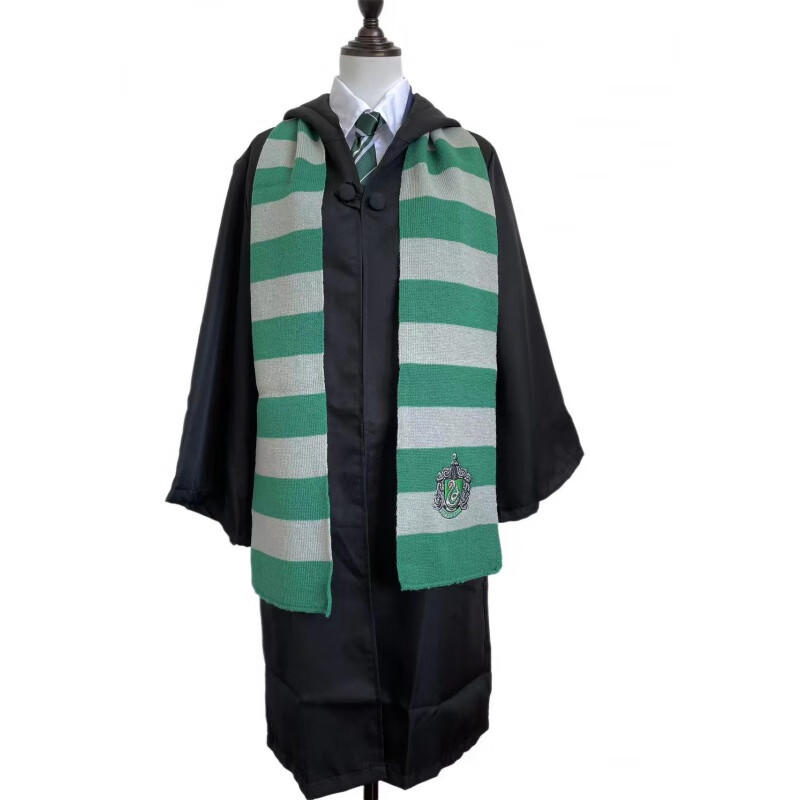 橙子蛋挞环球影城哈利波特围巾 格兰芬多学院围脖斯莱特林周边卡丽丝