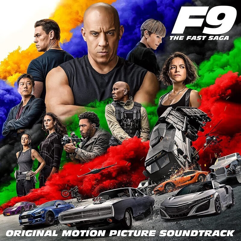 【原装进口】速度与激情9电影原声音乐/fast furious 9 the fas